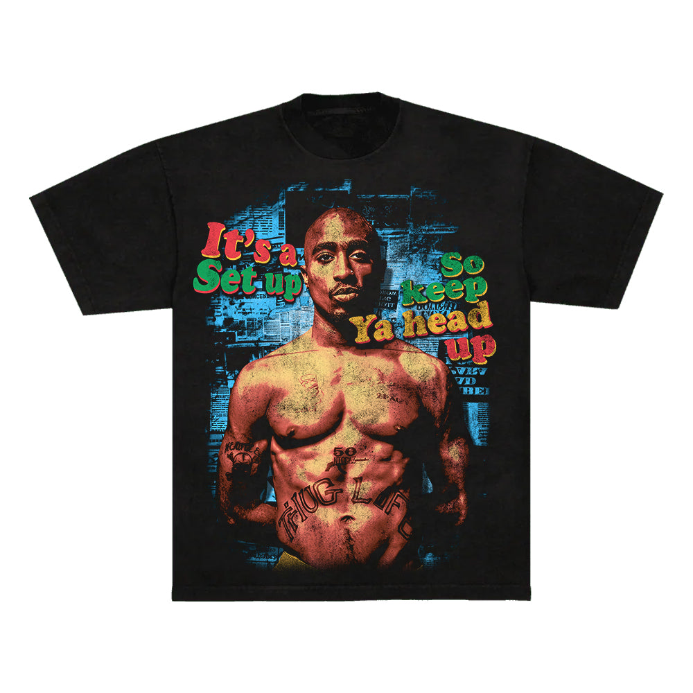 KEEP YA HEAD UP - GRAPHIC TEE