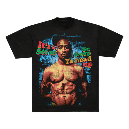 KEEP YA HEAD UP - GRAPHIC TEE
