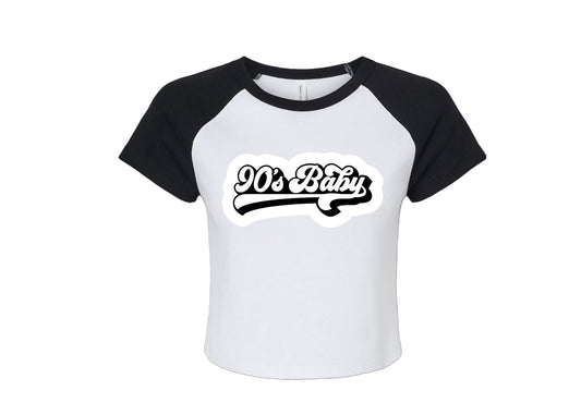 90'S BABY - CROPPED TEE