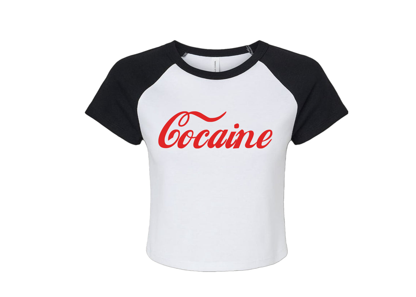 COCAINE - CROPPED TEE