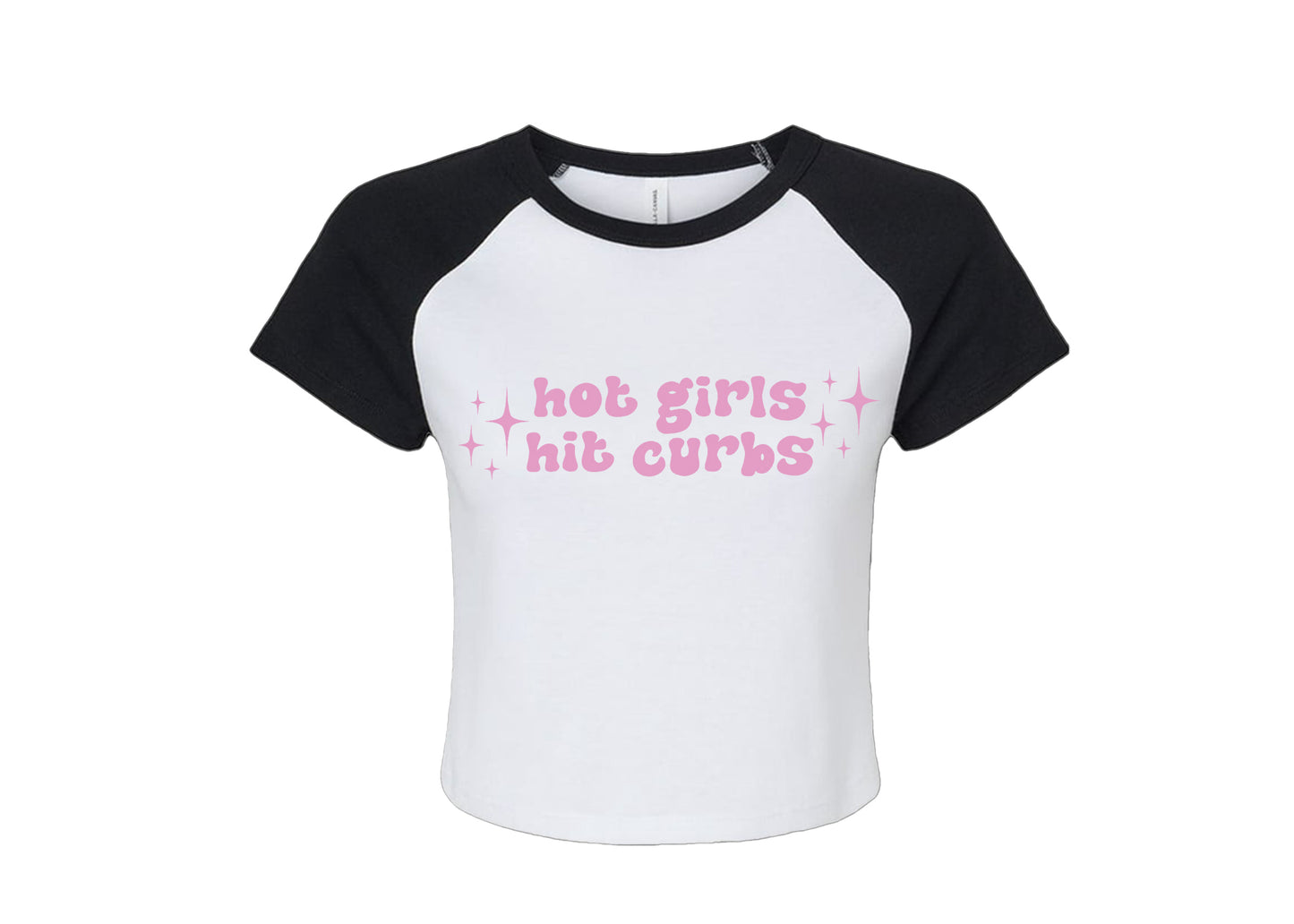 HOT GIRLS HIT CURBS - CROPPED TEE