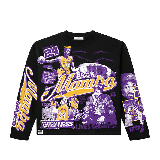 BLACK MAMBA- GRAPHIC TEE (LS)