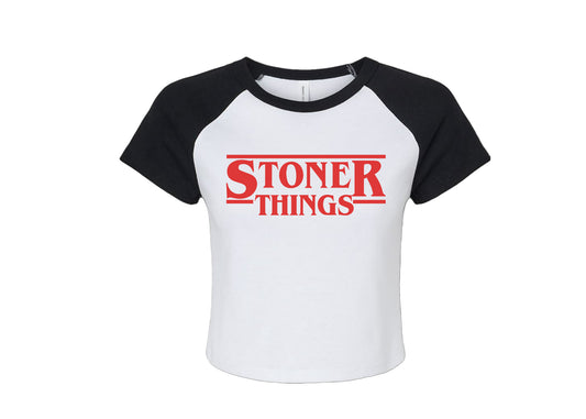 STONER THINGS - CROPPED TEE