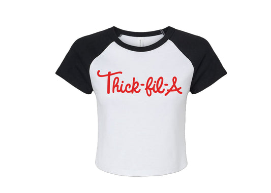 THICK-FIL-A - CROPPED TEE